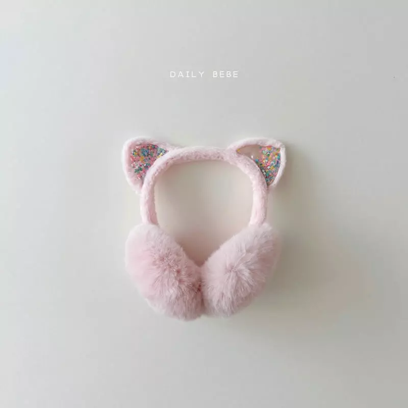 Daily Bebe - Korean Children Fashion - #kidsshorts - Kitty Earmuff - 4