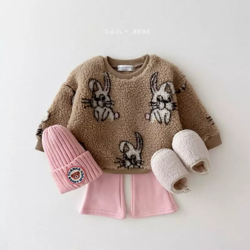 Daily Bebe - Korean Children Fashion - #kidsstore - Bbogle Sweatshirt - 7