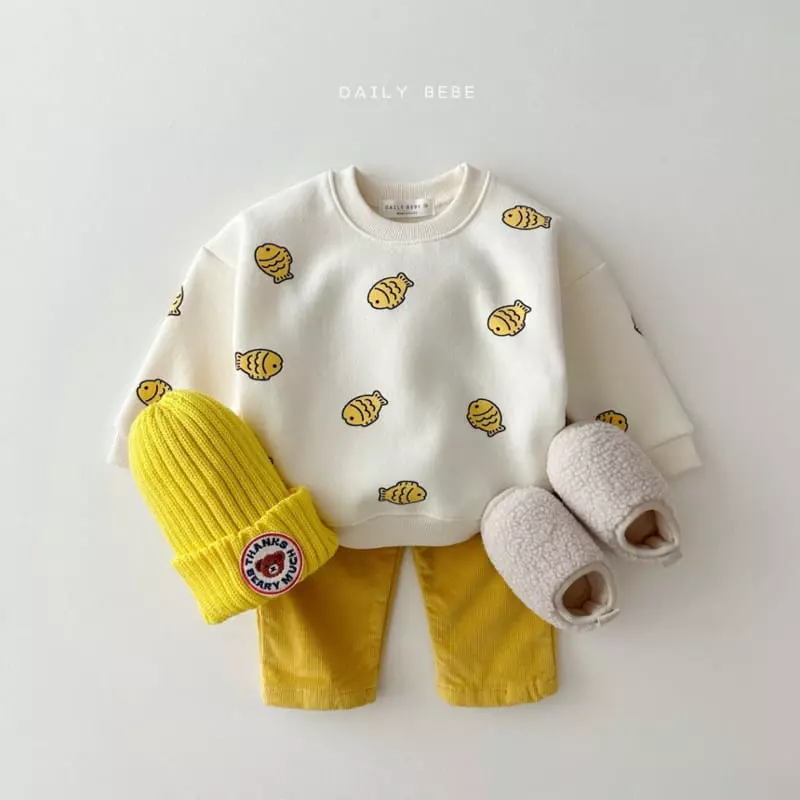 Daily Bebe - Korean Children Fashion - #kidsstore - Winter Sweatshirt - 3