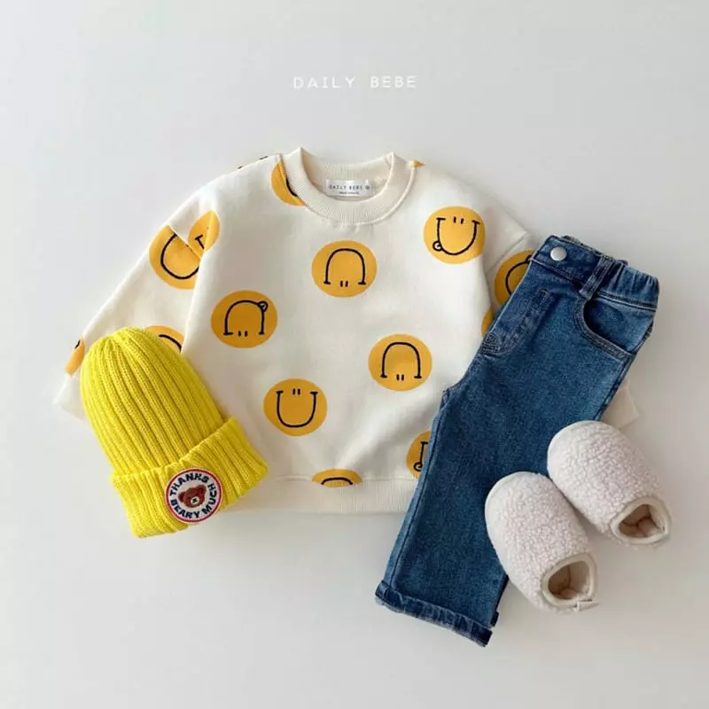 Daily Bebe - Korean Children Fashion - #kidsstore - Fleece Jeans - 8