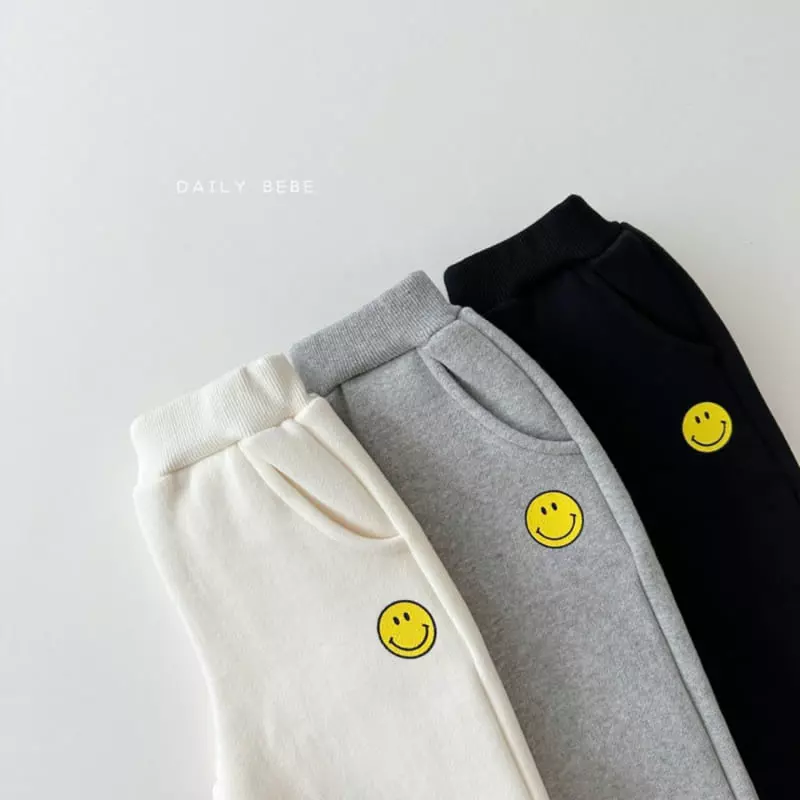 Daily Bebe - Korean Children Fashion - #kidsstore - Smile Pants - 6