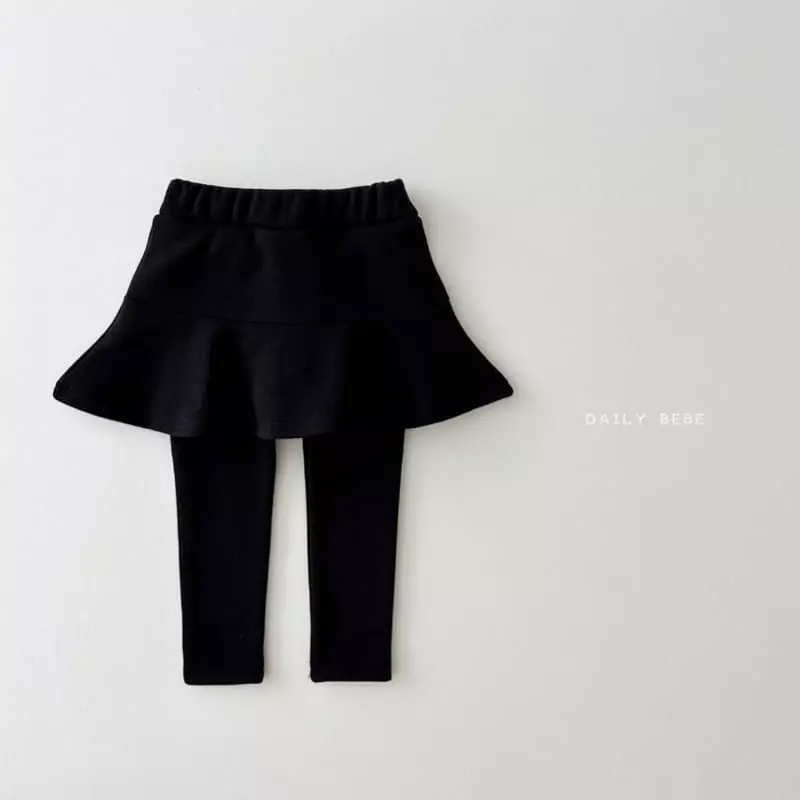 Daily Bebe - Korean Children Fashion - #kidsshorts - Skirt Leggings - 4