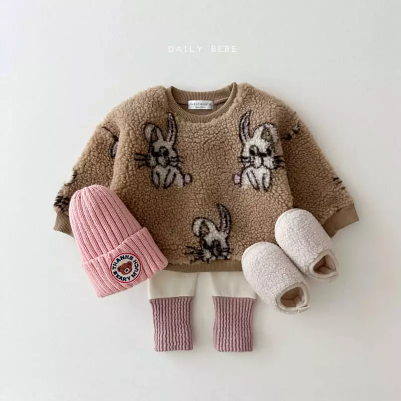 Daily Bebe - Korean Children Fashion - #kidzfashiontrend - Bbogle Sweatshirt - 8
