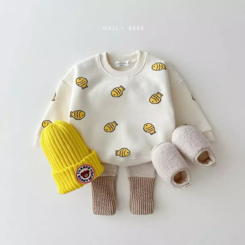 Daily Bebe - Korean Children Fashion - #kidsstore - Winter Sweatshirt - 4