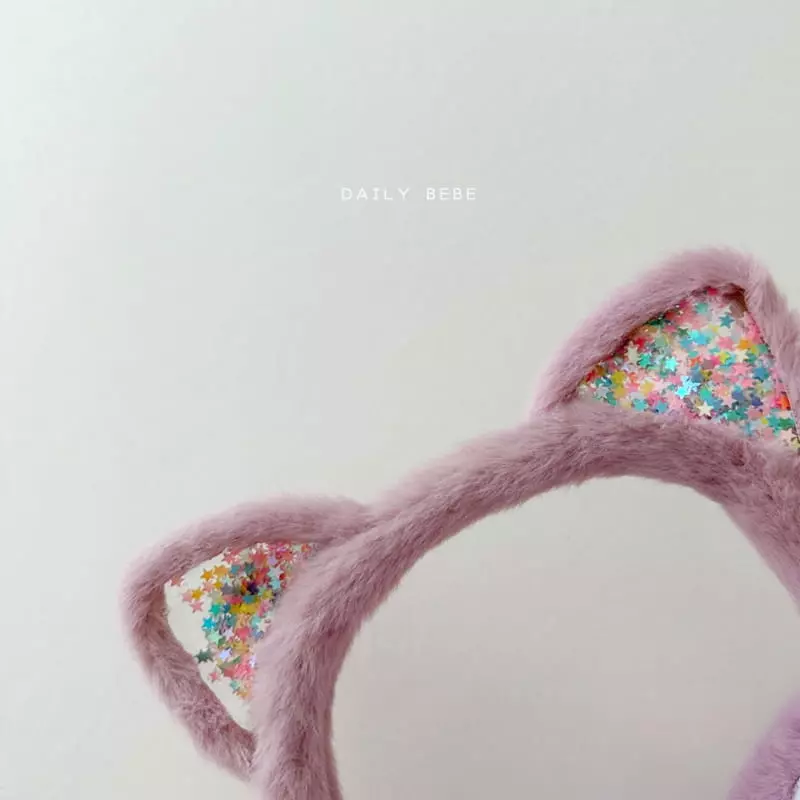Daily Bebe - Korean Children Fashion - #littlefashionista - Kitty Earmuff - 7