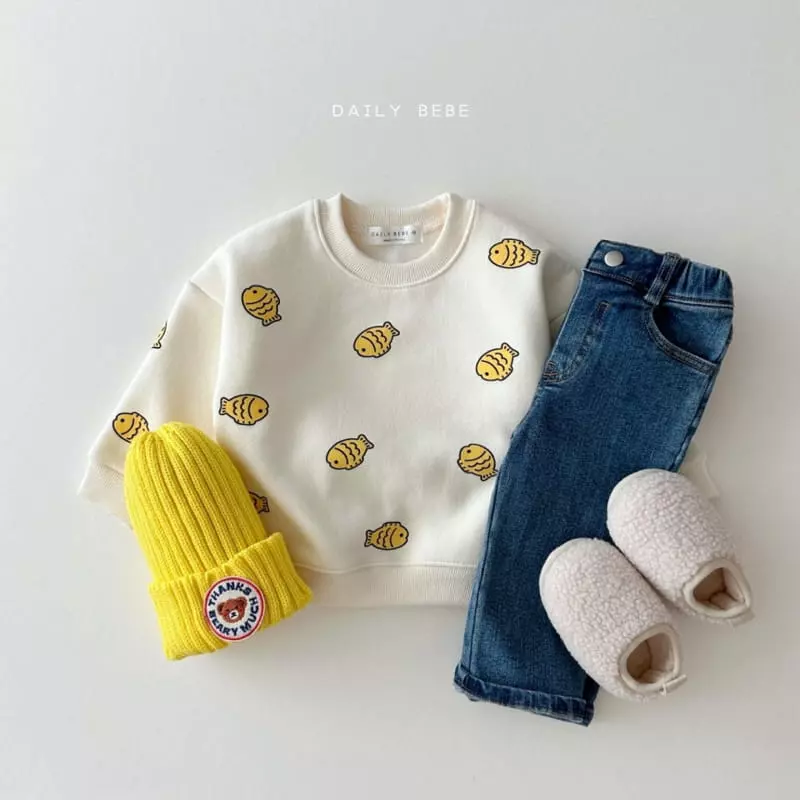 Daily Bebe - Korean Children Fashion - #littlefashionista - Winter Sweatshirt - 6