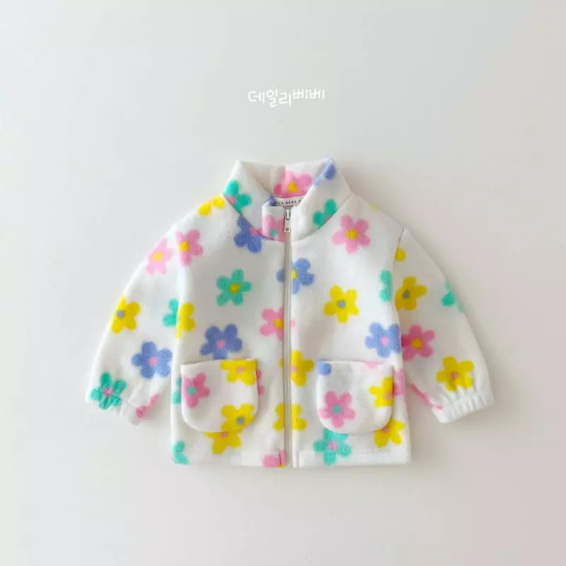 Daily Bebe - Korean Children Fashion - #littlefashionista - Weather Fleece Jacket