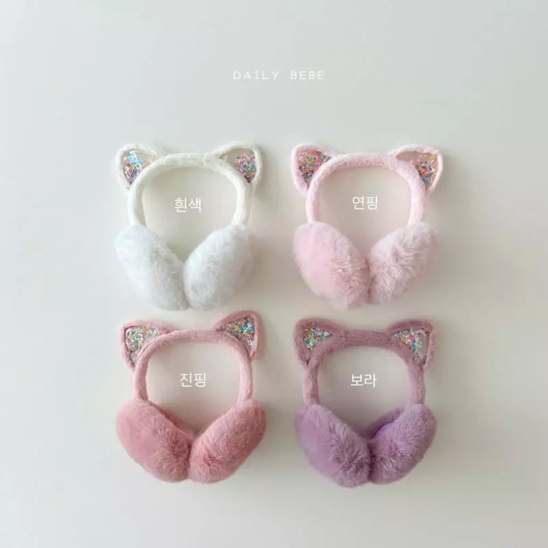 Daily Bebe - Korean Children Fashion - #magicofchildhood - Kitty Earmuff - 8