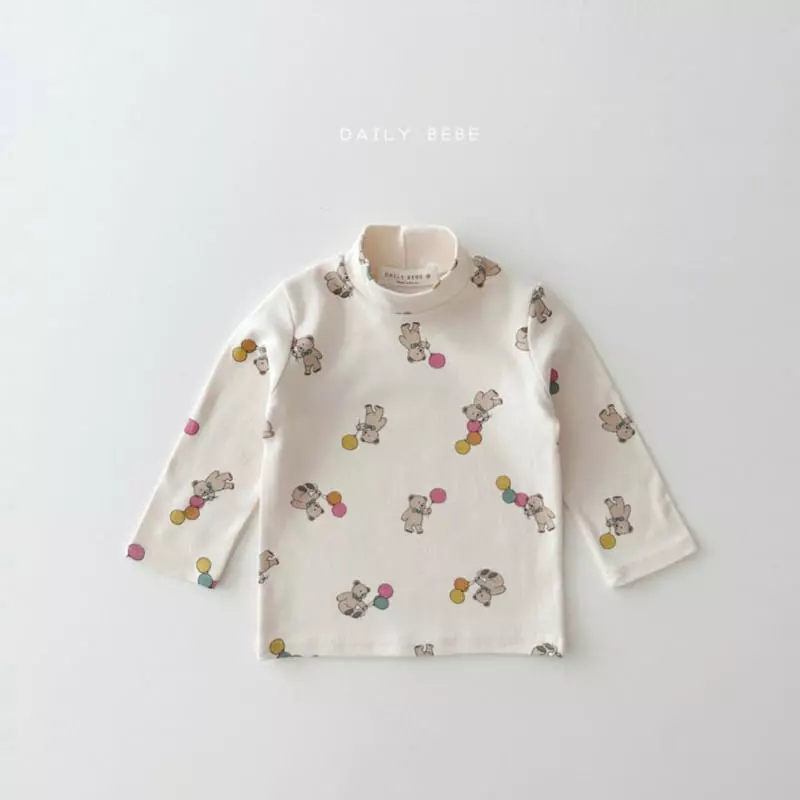 Daily Bebe - Korean Children Fashion - #magicofchildhood - Half Tee - 5