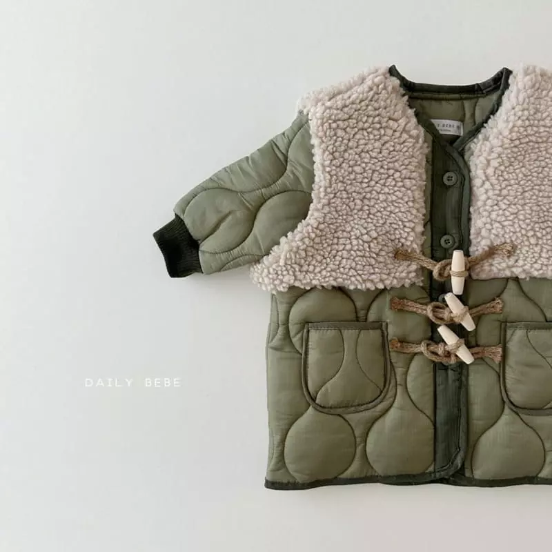 Daily Bebe - Korean Children Fashion - #magicofchildhood - Bbogle Coat