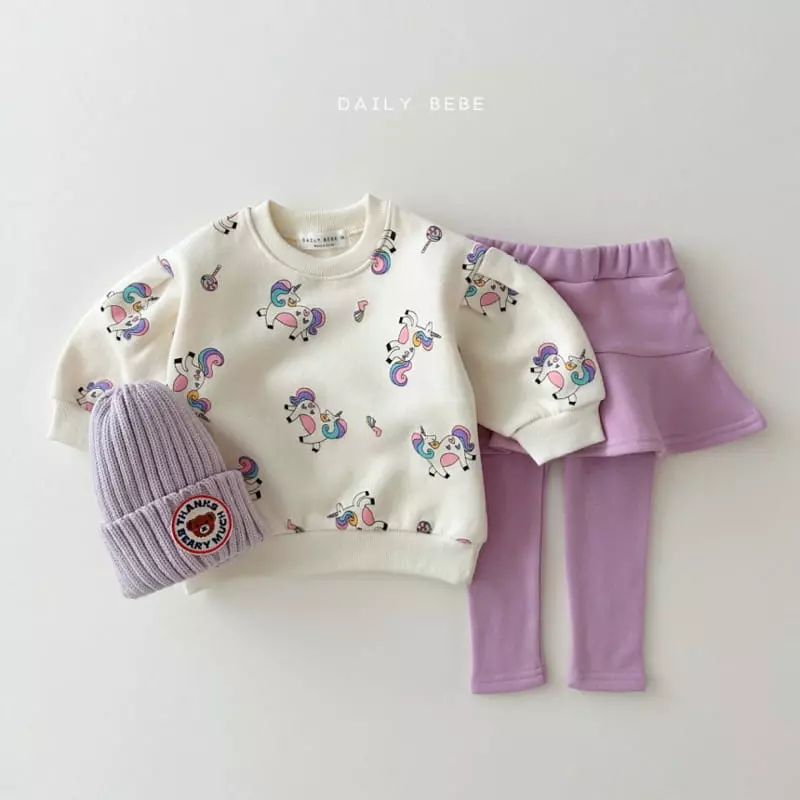 Daily Bebe - Korean Children Fashion - #magicofchildhood - Skirt Leggings - 8