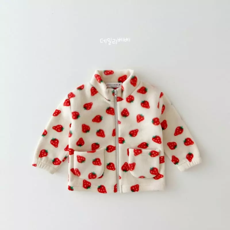 Daily Bebe - Korean Children Fashion - #magicofchildhood - Weather Fleece Jacket - 2