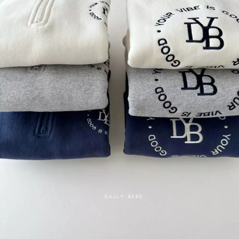 Daily Bebe - Korean Children Fashion - #minifashionista - Daily Embroidery Top Bottom Set - 5