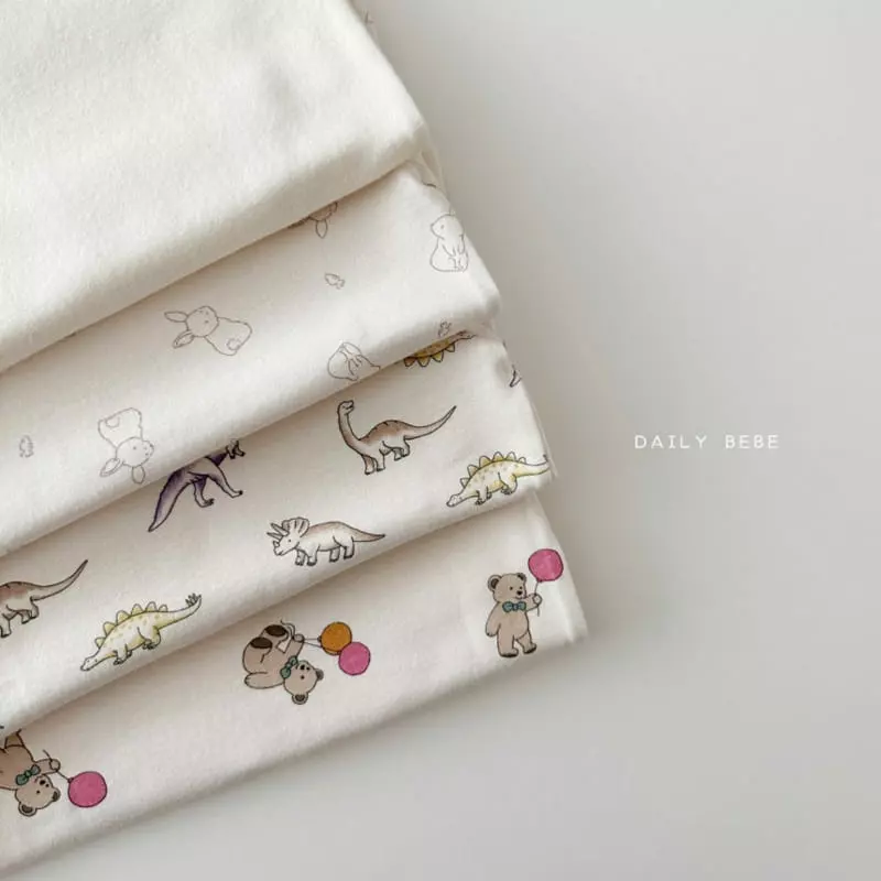 Daily Bebe - Korean Children Fashion - #minifashionista - Half Tee - 6