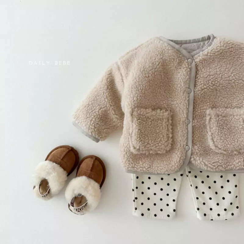 Daily Bebe - Korean Children Fashion - #minifashionista - Heart Reversible Jumper - 3