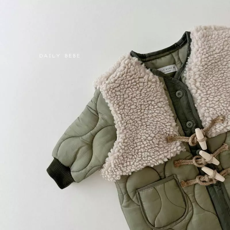 Daily Bebe - Korean Children Fashion - #minifashionista - Bbogle Coat - 2