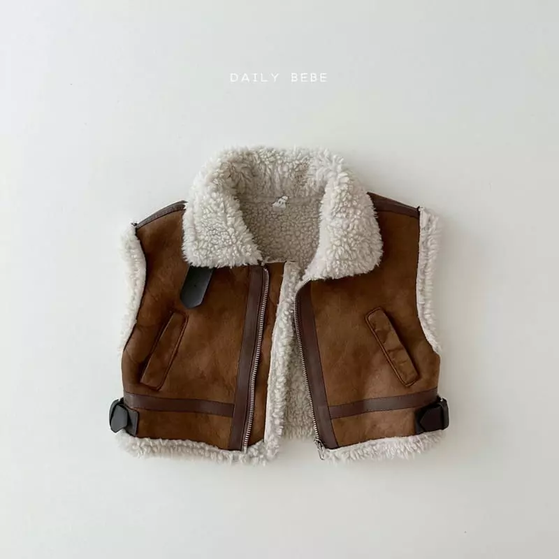 Daily Bebe - Korean Children Fashion - #minifashionista - Mustang Vest