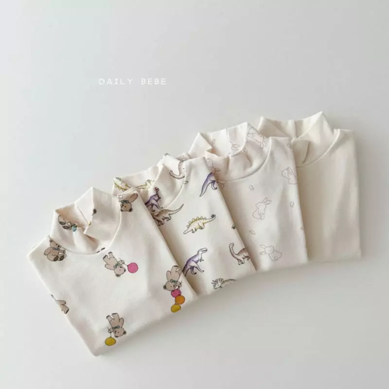 Daily Bebe - Korean Children Fashion - #prettylittlegirls - Half Tee - 7