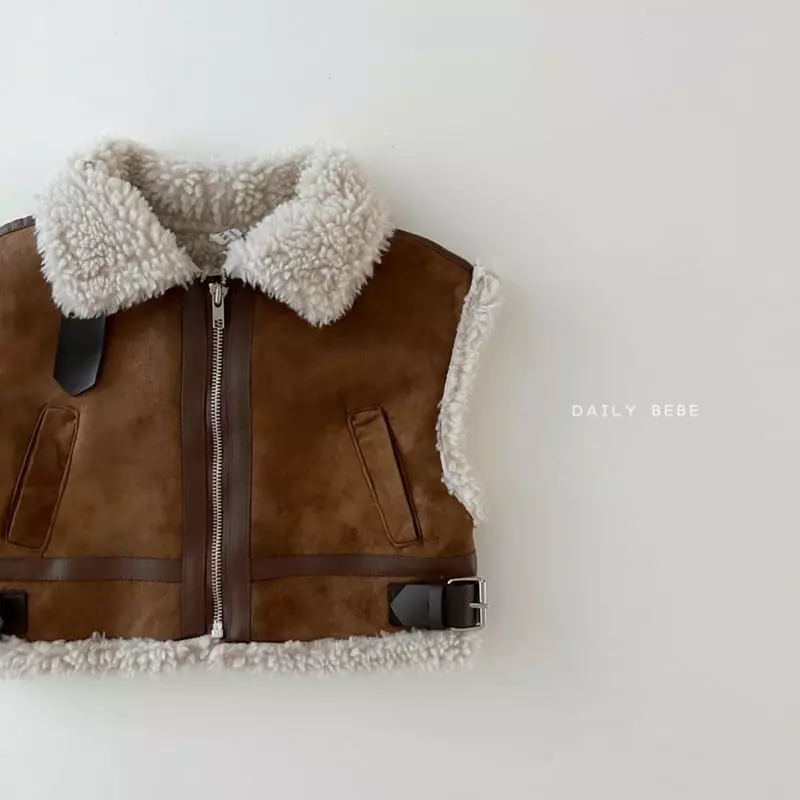 Daily Bebe - Korean Children Fashion - #prettylittlegirls - Mustang Vest - 2