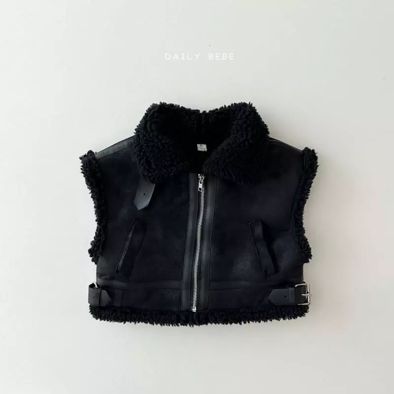 Daily Bebe - Korean Children Fashion - #stylishchildhood - Mustang Vest - 5