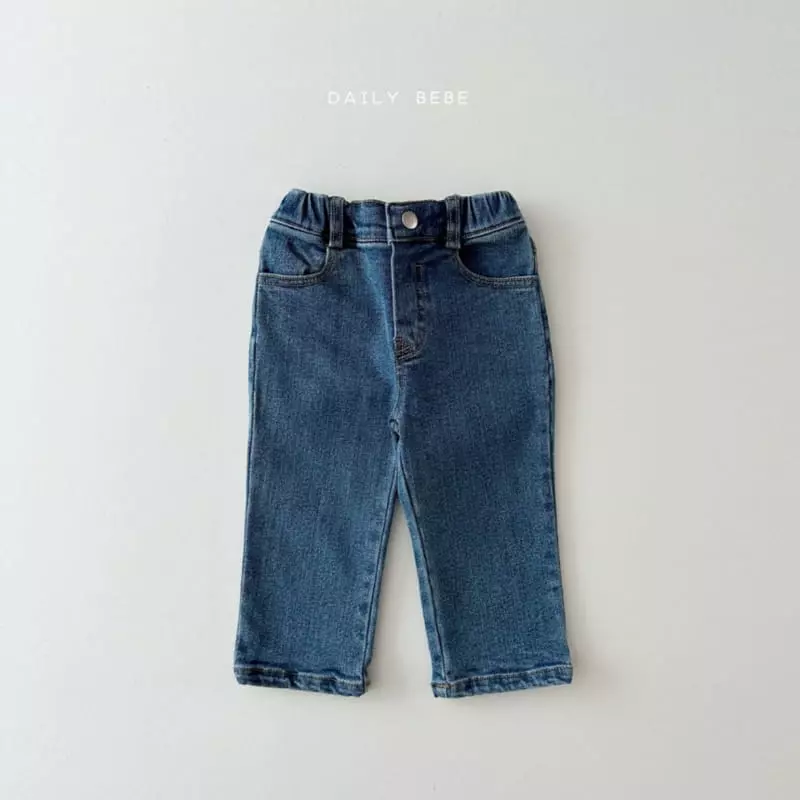 Daily Bebe - Korean Children Fashion - #stylishchildhood - Fleece Jeans