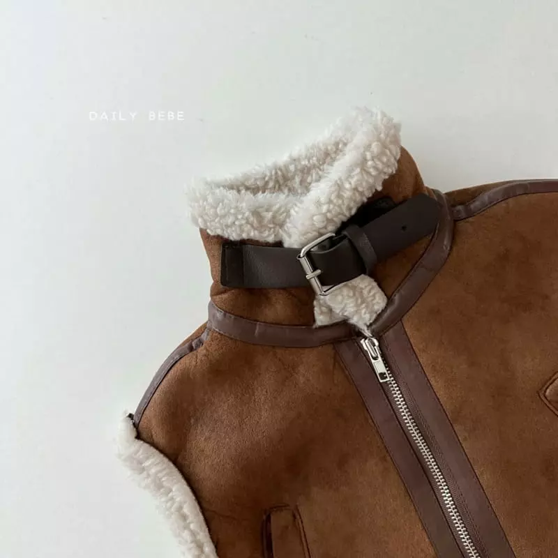 Daily Bebe - Korean Children Fashion - #todddlerfashion - Mustang Vest - 4