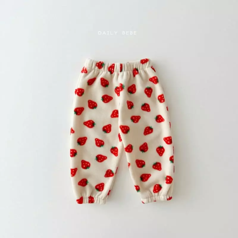 Daily Bebe - Korean Children Fashion - #toddlerclothing - Fleece Pants