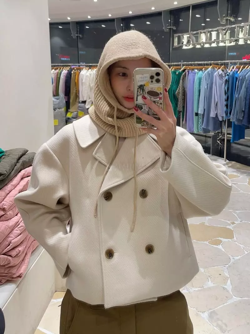 Dailyjud - Korean Women Fashion - #womensfashion - Hoody Baraclava - 4
