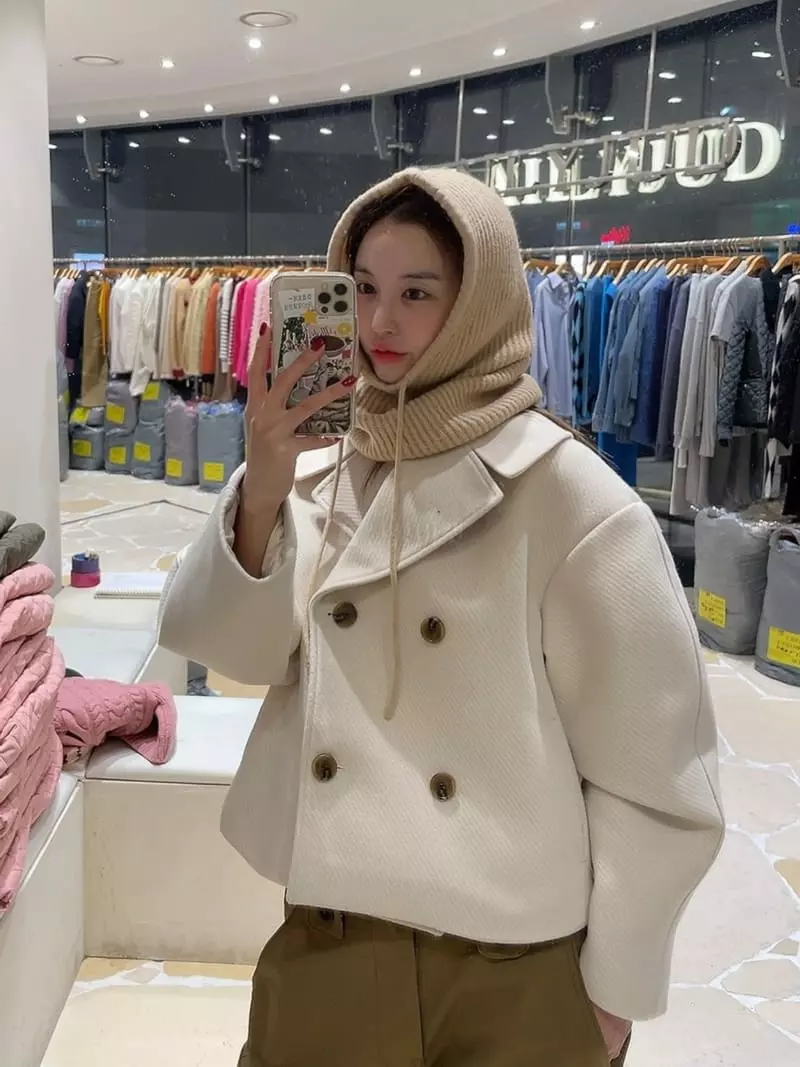 Dailyjud - Korean Women Fashion - #momslook - Hoody Baraclava - 6
