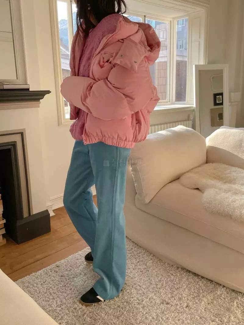 Dailyjud - Korean Women Fashion - #momslook - Hoody Padding Jacket - 3