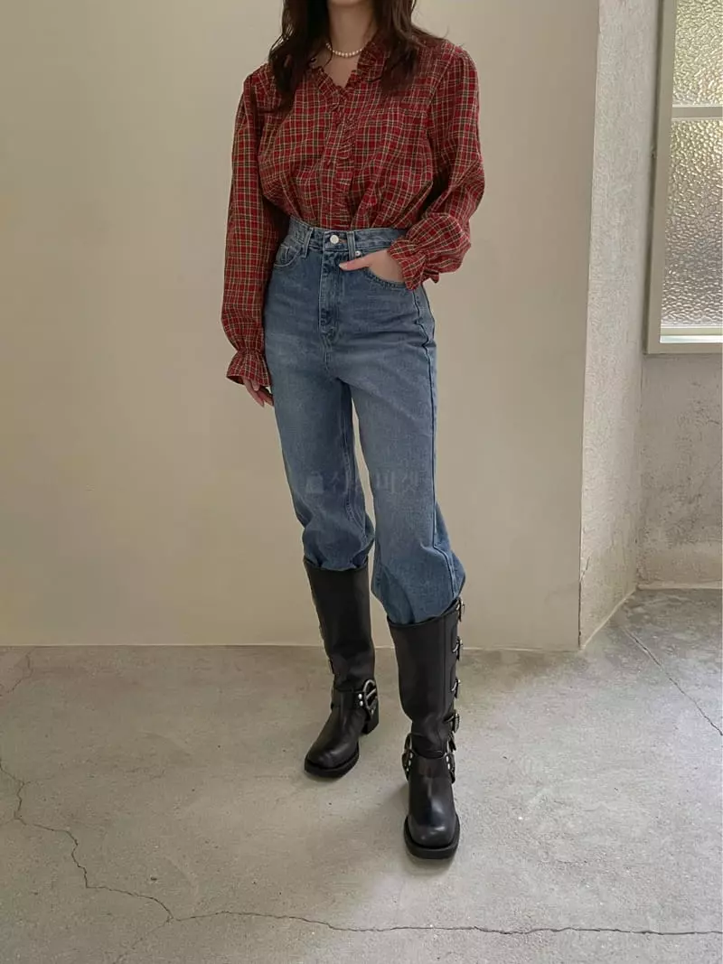 Dailyjud - Korean Women Fashion - #momslook - Frill Blouse - 2