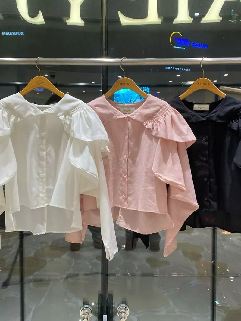 Dailyjud - Korean Women Fashion - #momslook - Smocked Blouse - 7