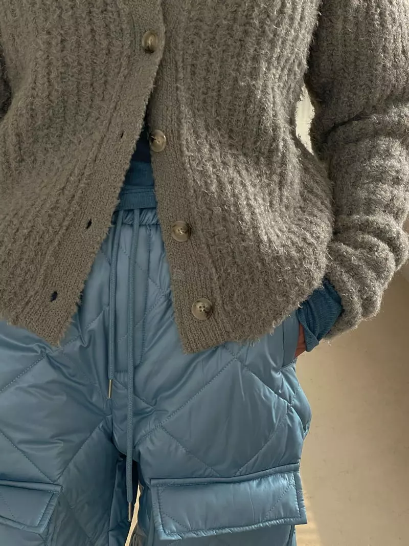 Dailyjud - Korean Women Fashion - #momslook - Bbogle Knit Cardigan - 3