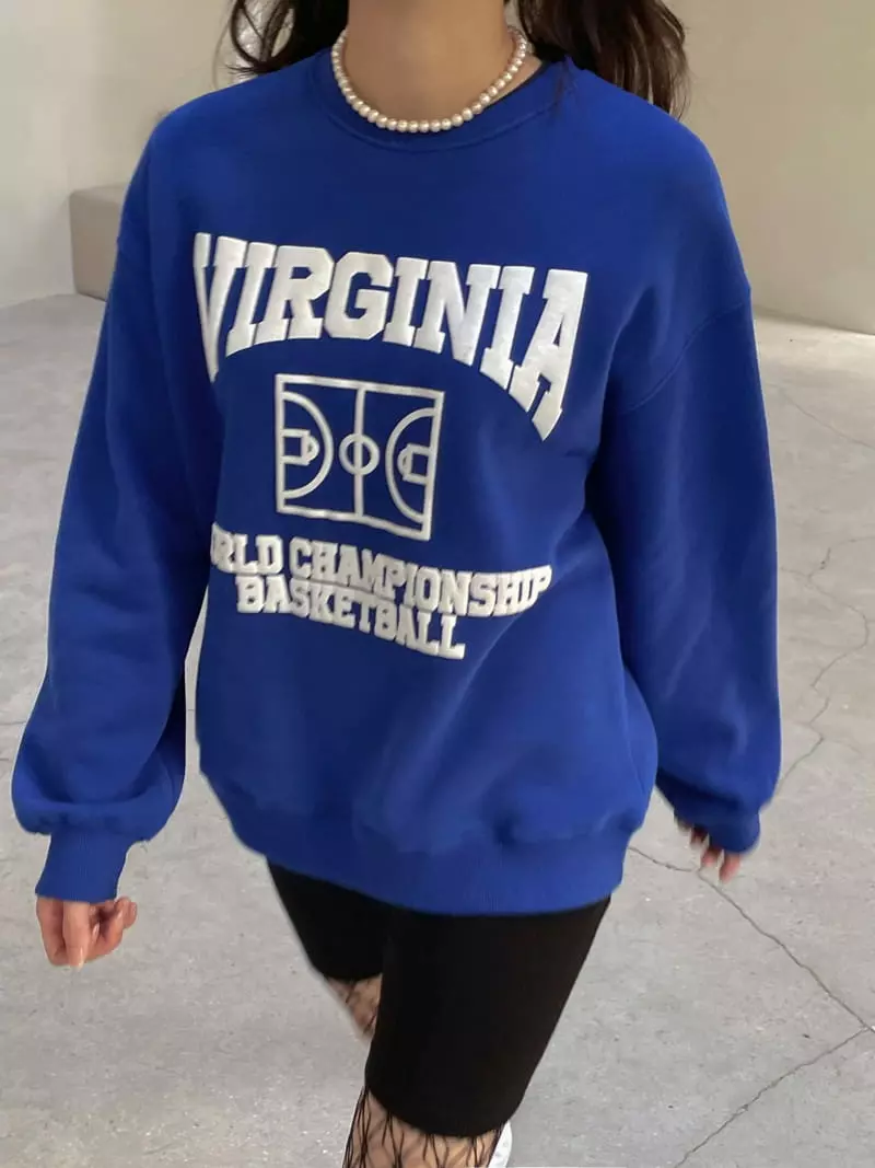 Dailyjud - Korean Women Fashion - #momslook - Virginia Sweatshirt - 3