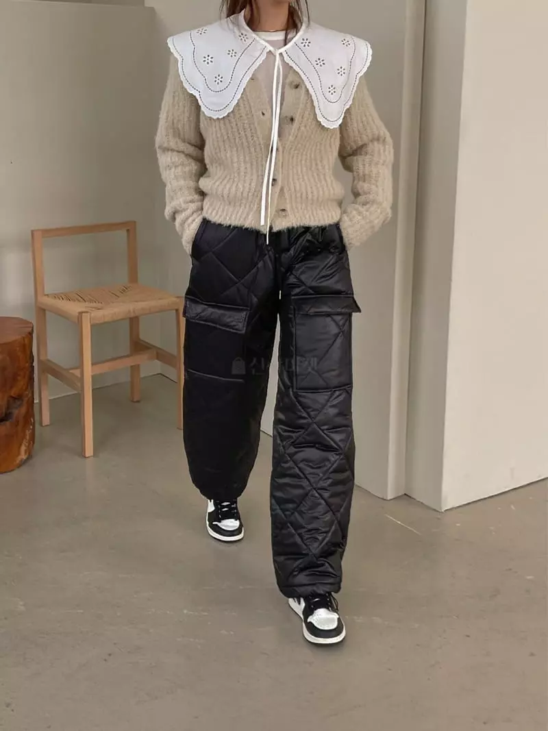 Dailyjud - Korean Women Fashion - #momslook - Quilting Pants - 4
