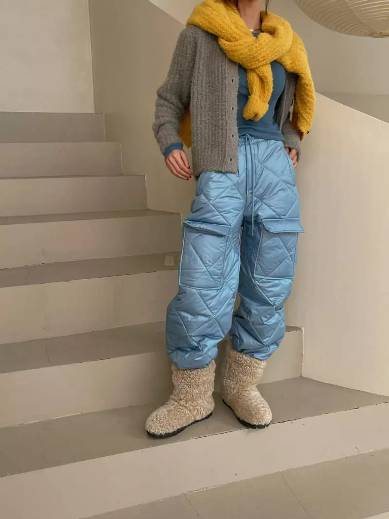 Dailyjud - Korean Women Fashion - #pursuepretty - Quilting Pants - 8