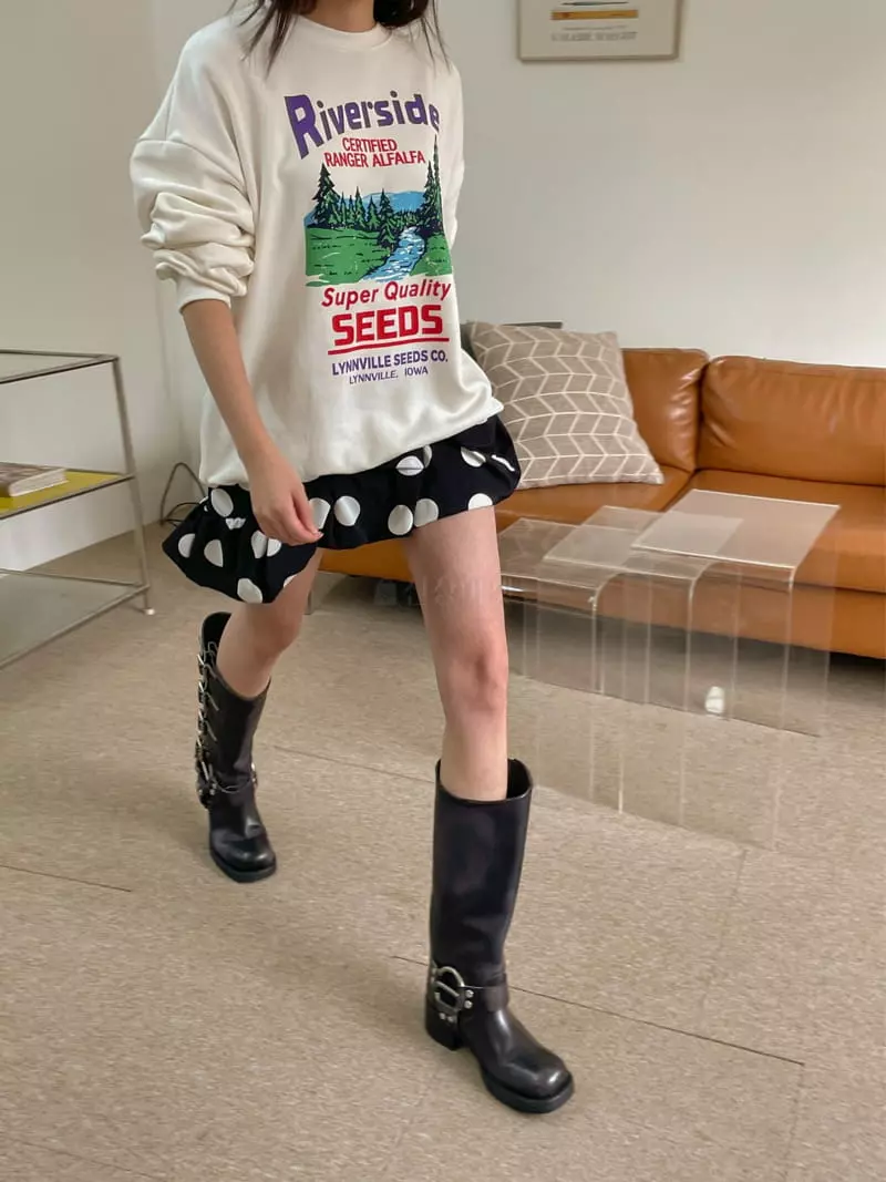 Dailyjud - Korean Women Fashion - #restrostyle - Liver Sweatshirt - 10