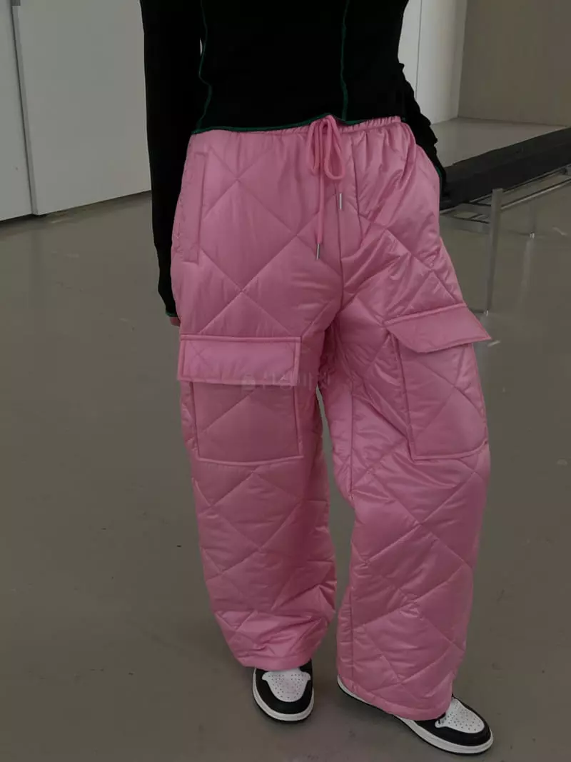 Dailyjud - Korean Women Fashion - #restrostyle - Quilting Pants - 9