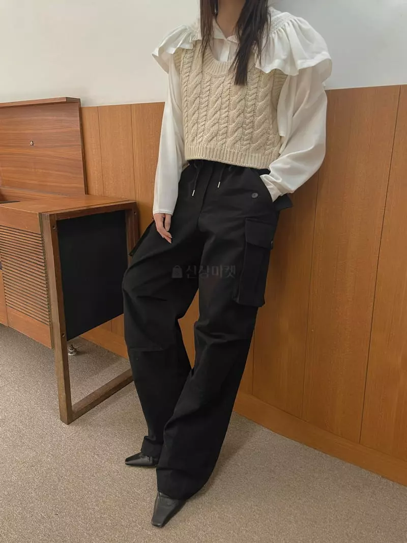 Dailyjud - Korean Women Fashion - #vintagekidsstyle - Gunbbang Street Pants