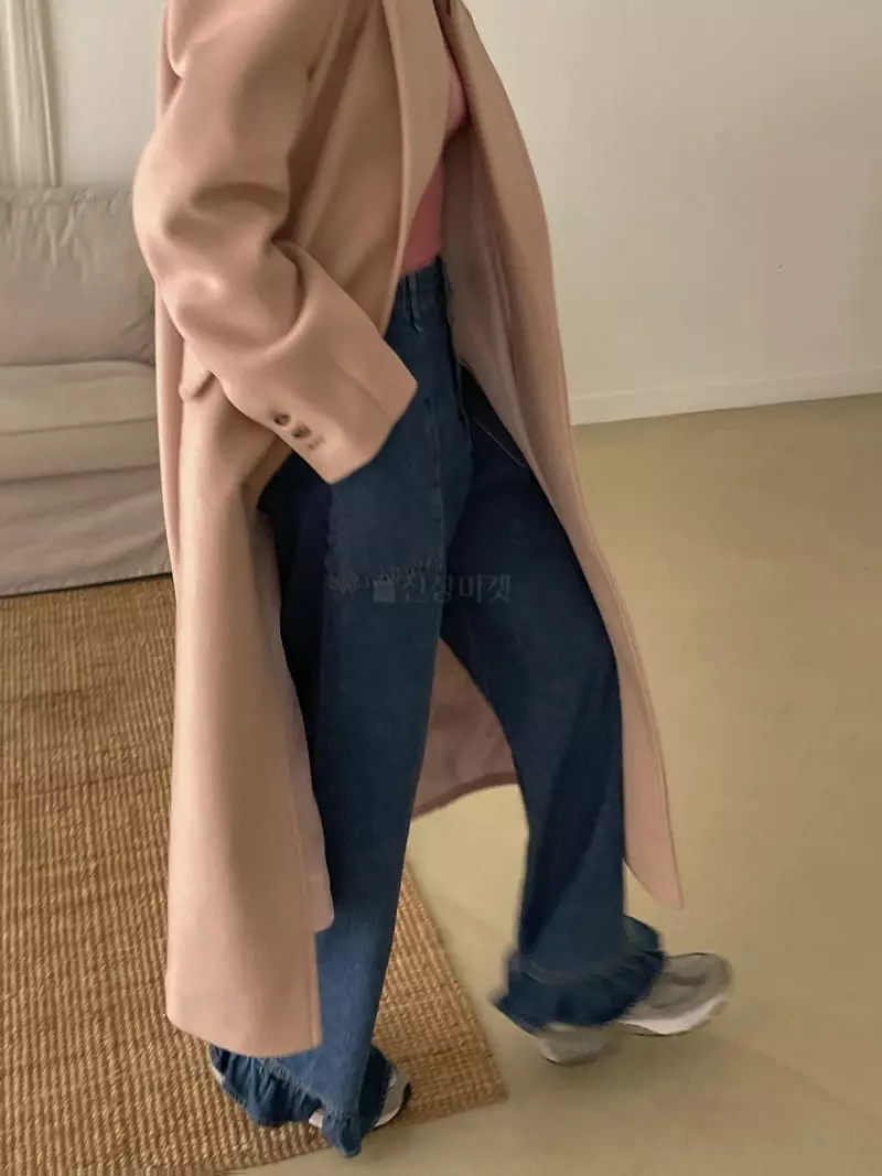 Dailyjud - Korean Women Fashion - #womensfashion - Frill Jeans