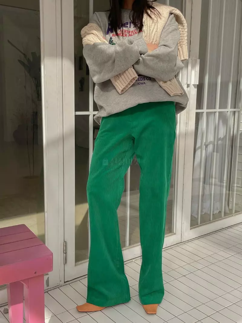 Dailyjud - Korean Women Fashion - #womensfashion - Color Pants