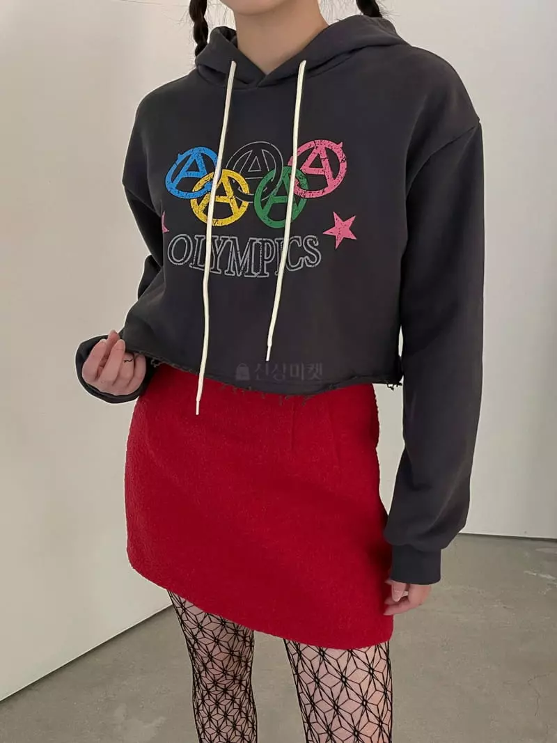 Dailyjud - Korean Women Fashion - #womensfashion - Oylmpic Sweatshirt - 8