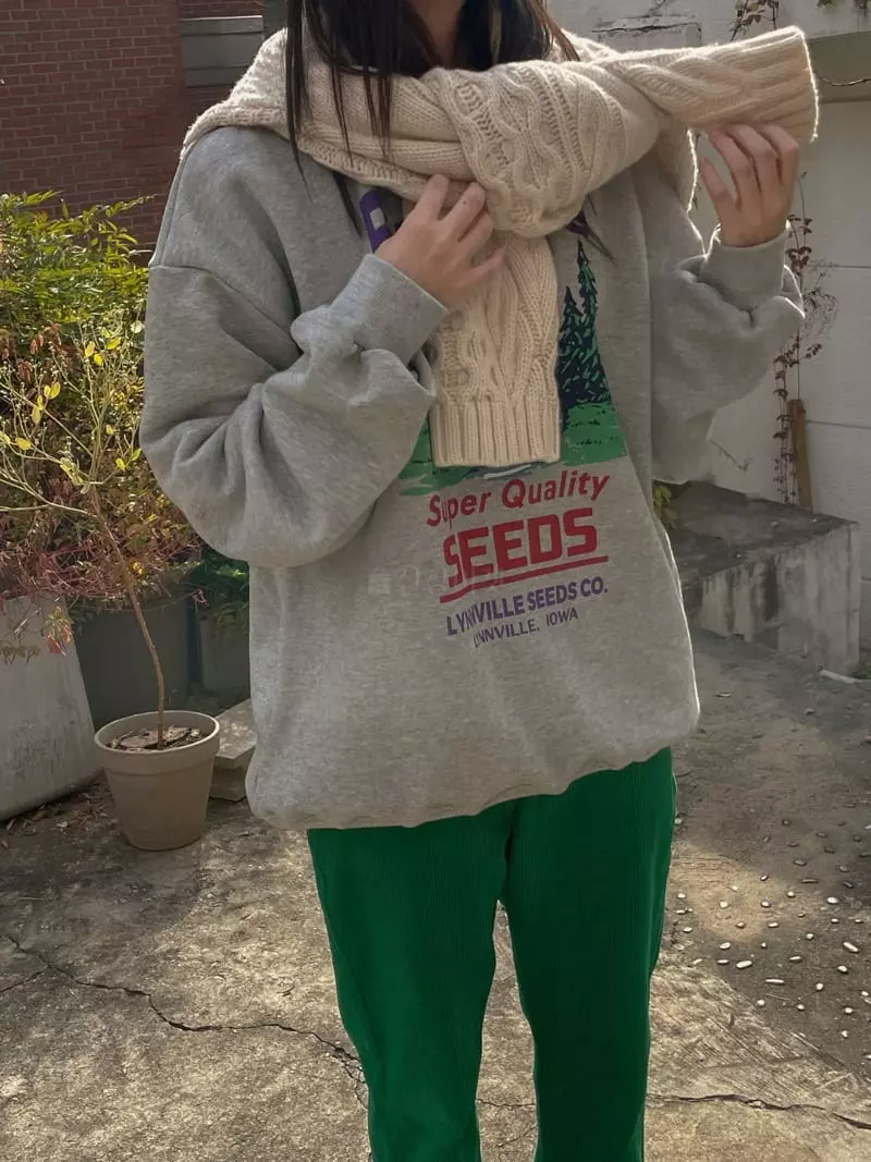 Dailyjud - Korean Women Fashion - #womensfashion - Liver Sweatshirt - 2
