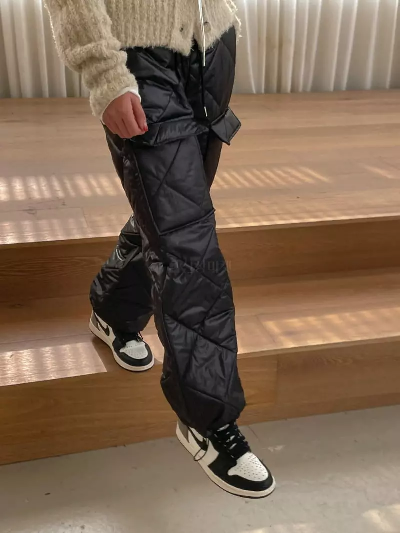 Dailyjud - Korean Women Fashion - #womensfashion - Quilting Pants - 5