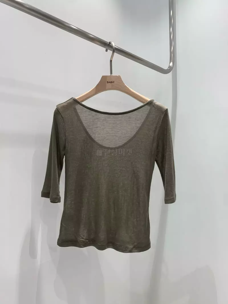 Daisy - Korean Women Fashion - #womensfashion - Cash Tee - 4
