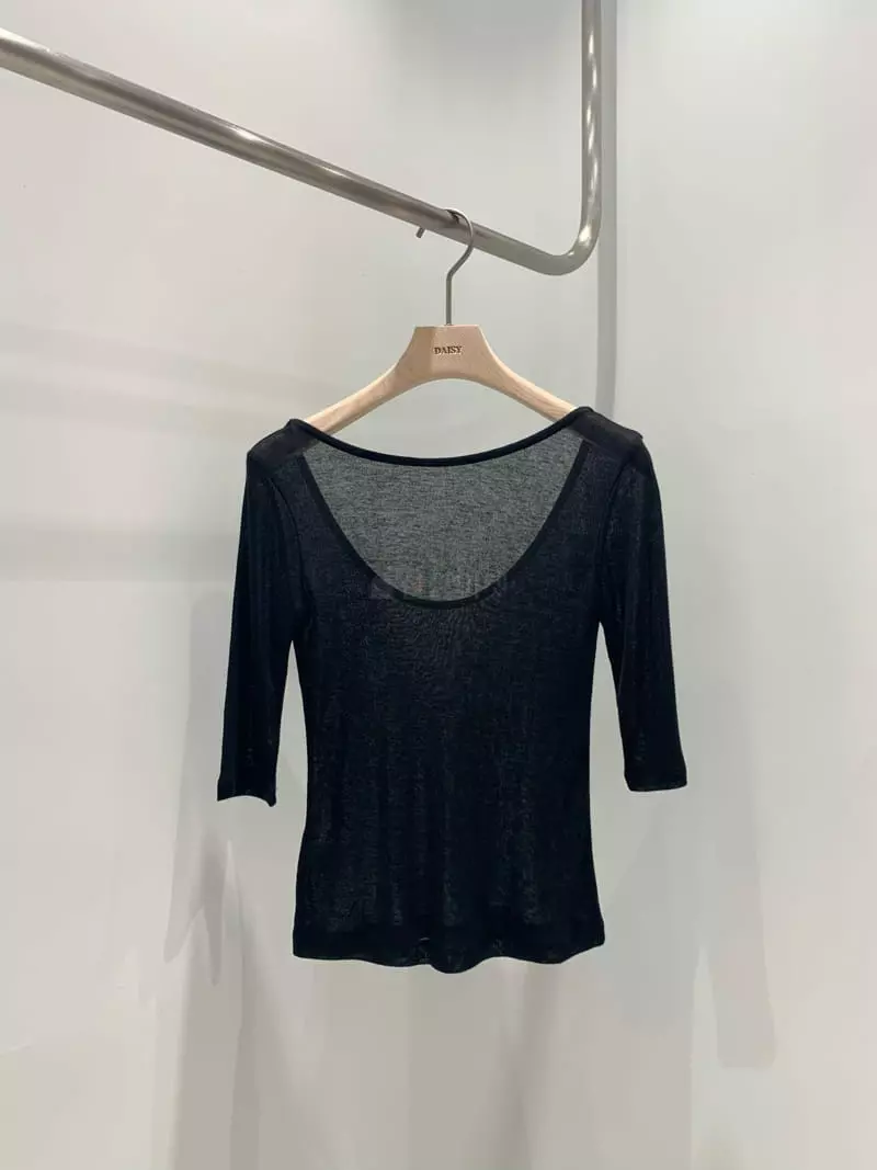 Daisy - Korean Women Fashion - #momslook - Cash Tee - 6
