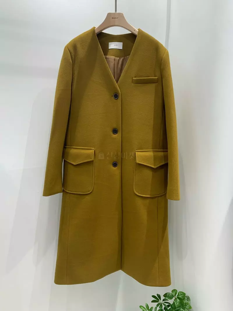 Daisy - Korean Women Fashion - #momslook - V Long Coat - 7