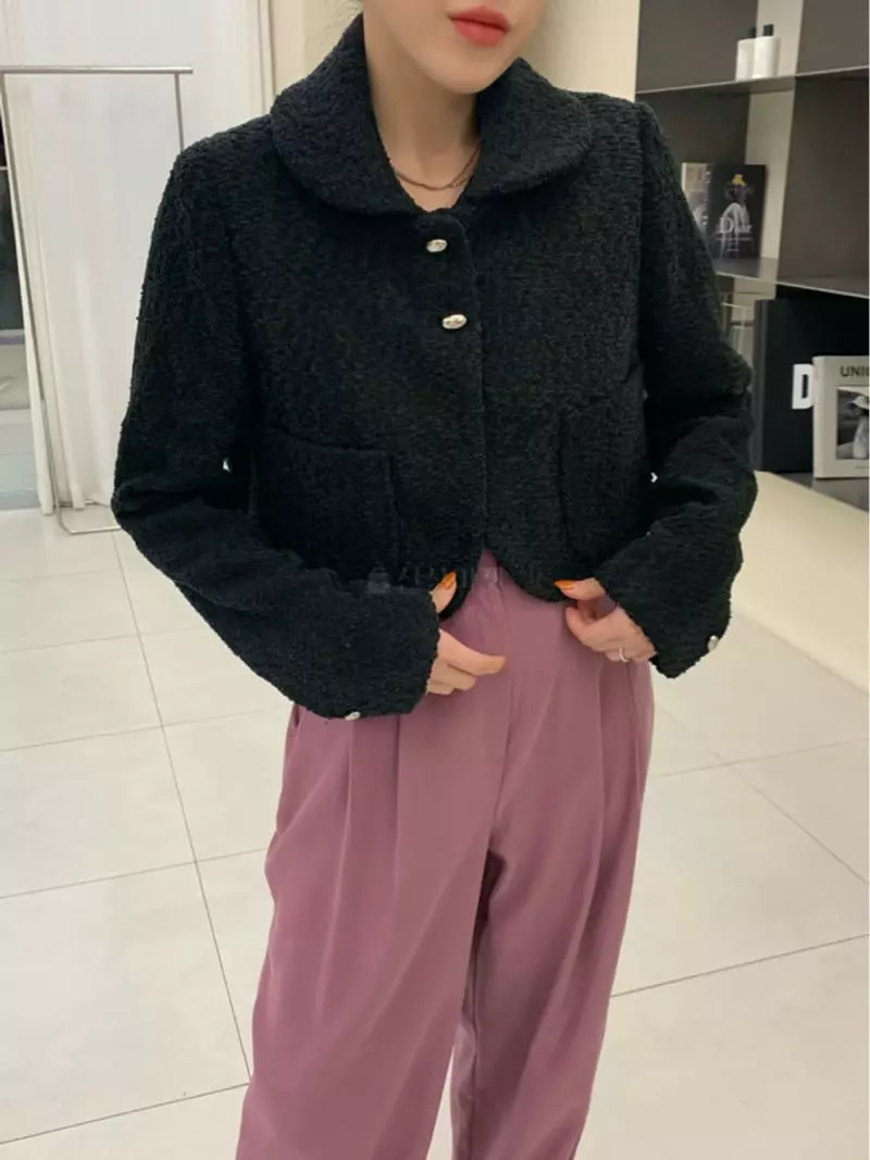 Daisy - Korean Women Fashion - #momslook - Daisy Cloud Jacket - 5