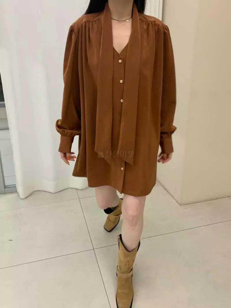 Daisy - Korean Women Fashion - #shopsmall - Daisy Tie One-piece - 2