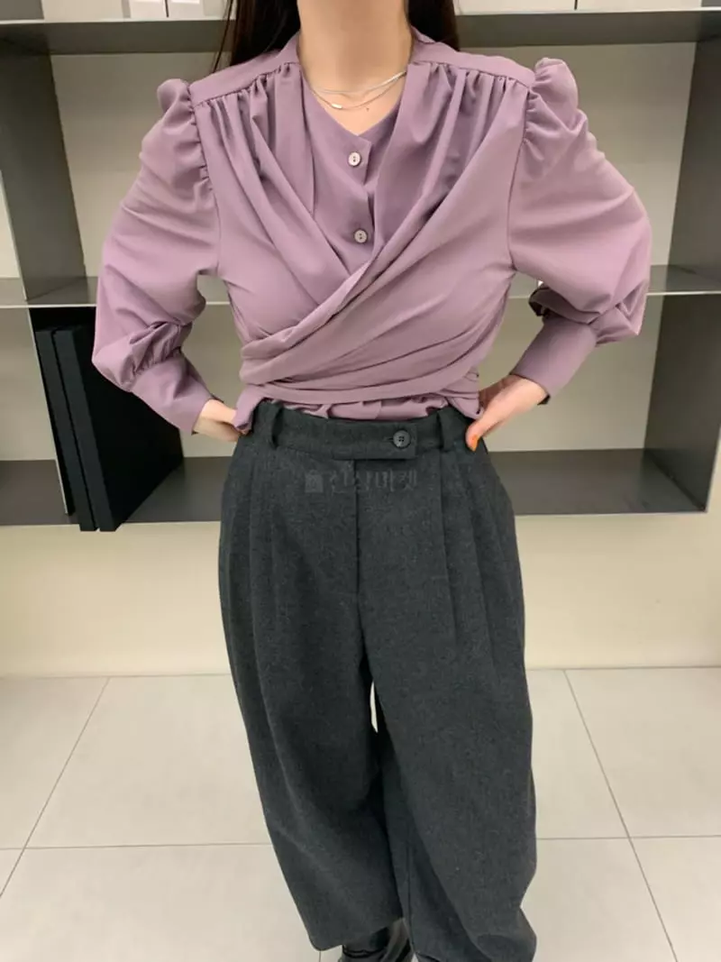 Daisy - Korean Women Fashion - #womensfashion - Pintuck Pants - 3